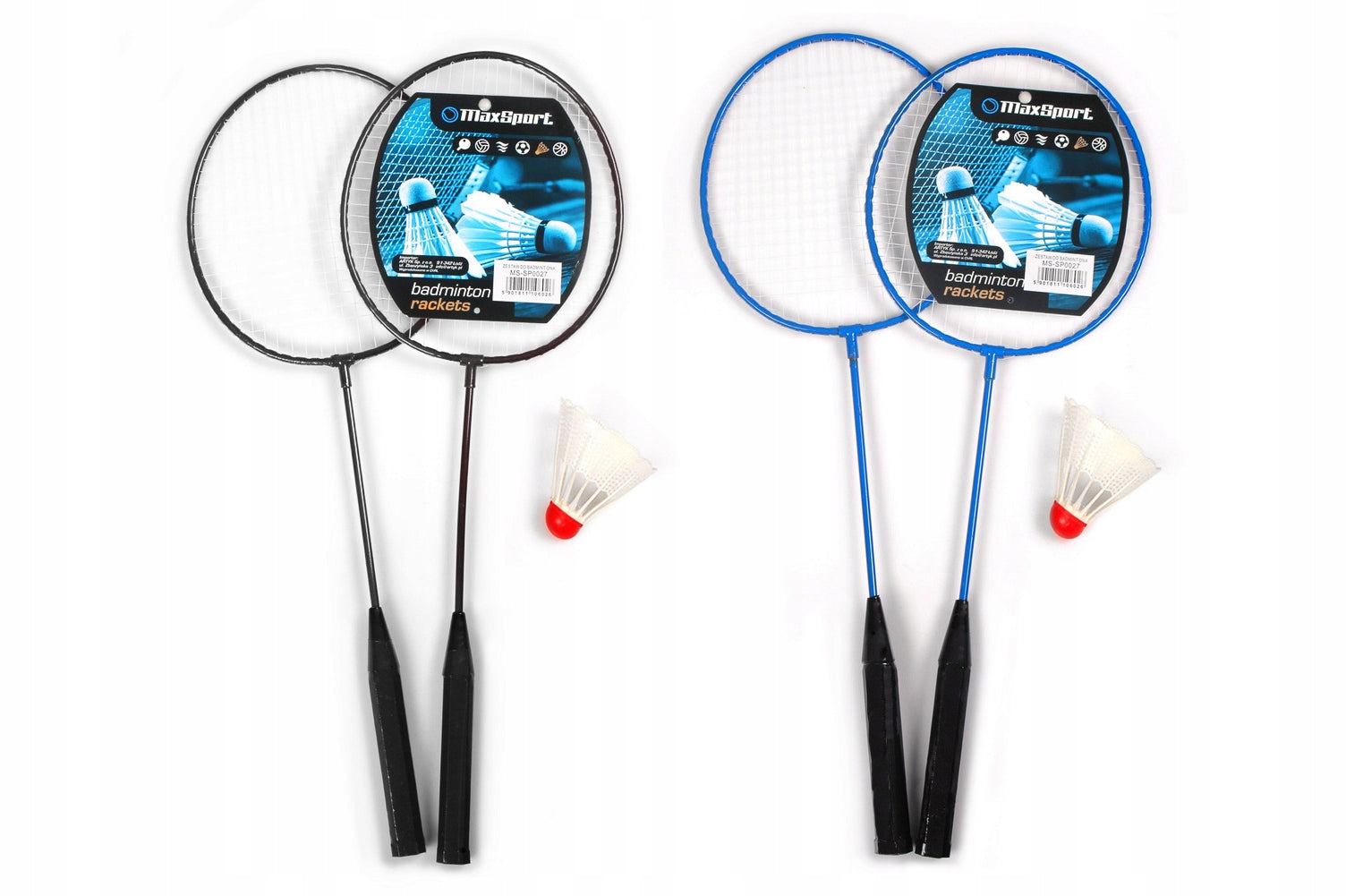Badminton set for children Max Sport 2 rackets shuttlecock garden game