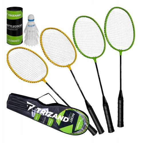 Badmintonová sada v pouzdře - 8 dílů Trizand