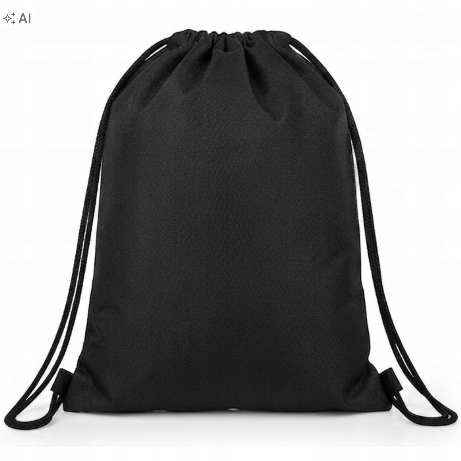 Bag Backpack Workoplecak School for Shoes on Strings Bag Concert BLACK Brand no brand