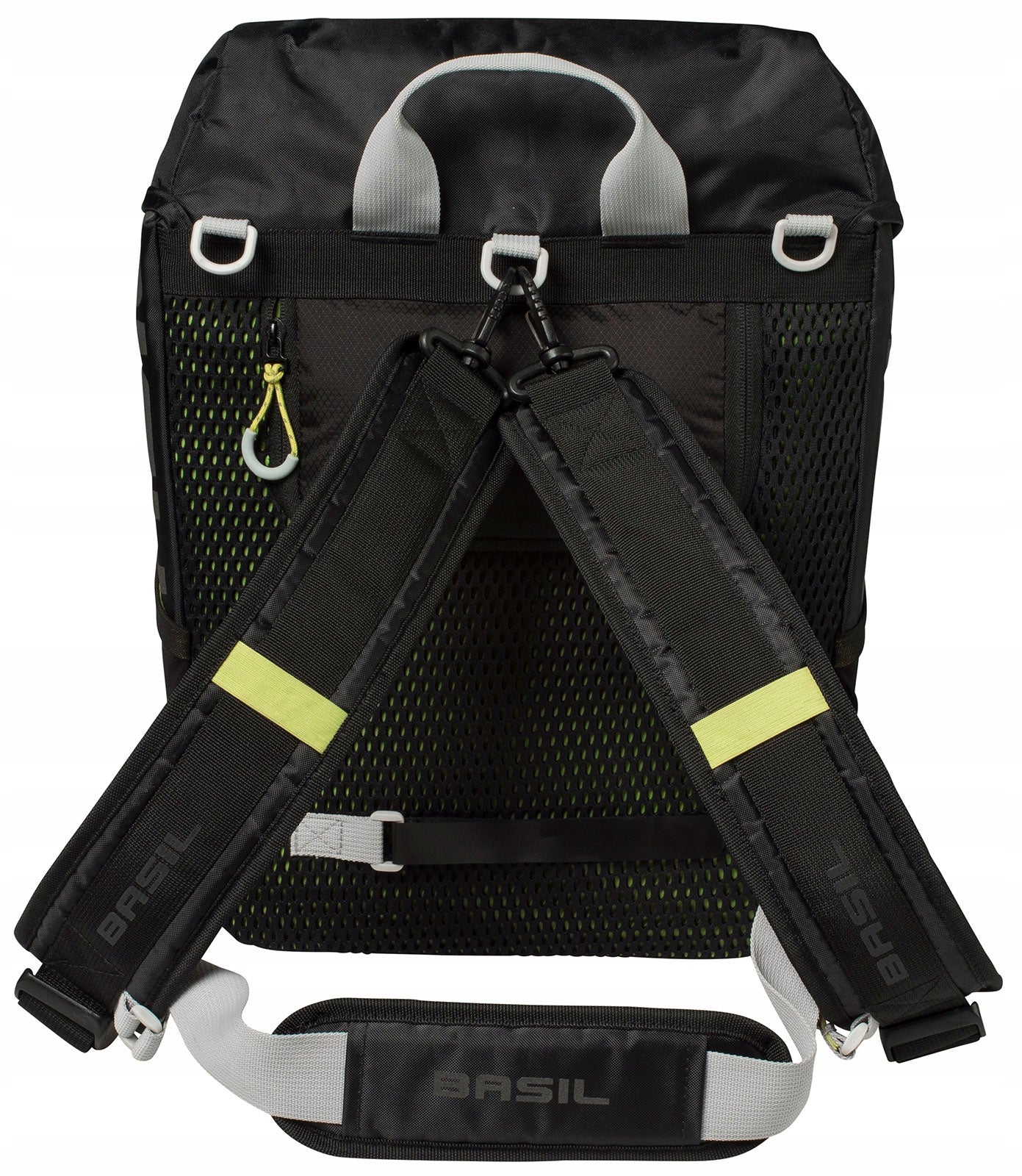 Bag Bicycle Backpack Basil Miles Daypack 17L Single Sided Pouch Black Kind universal