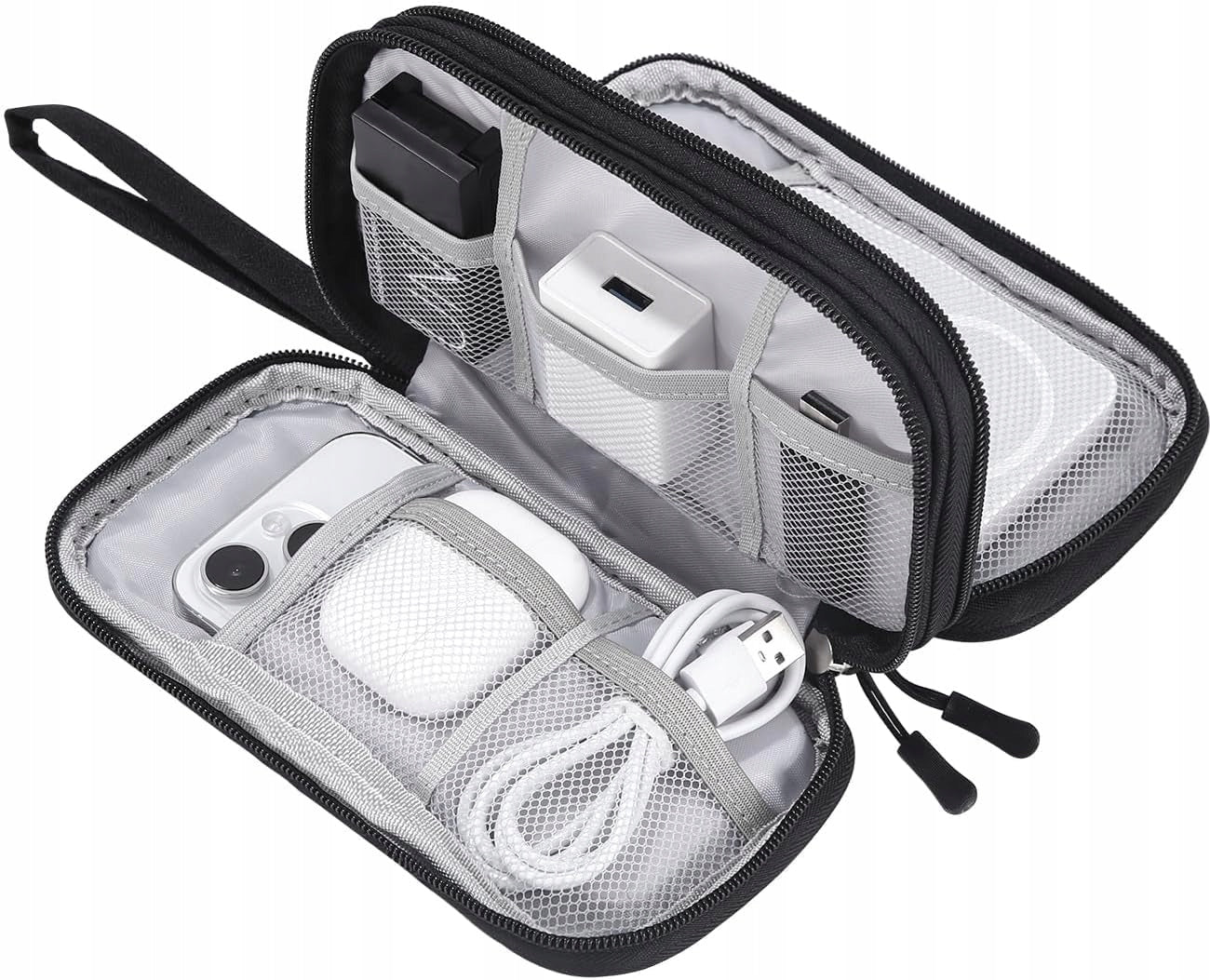 Bag Cable Organizer Chargers Powerbank Electronics Travel Case Manufacturer code etui