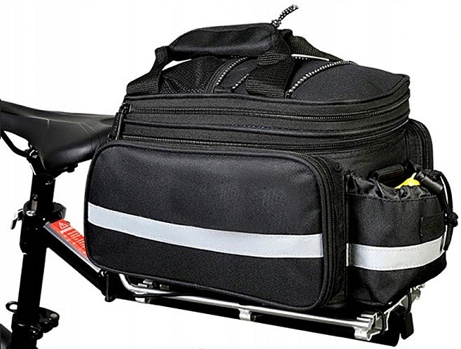 Bag Enlarged Bicycle Pouch for Trunk + Waterproof Cover