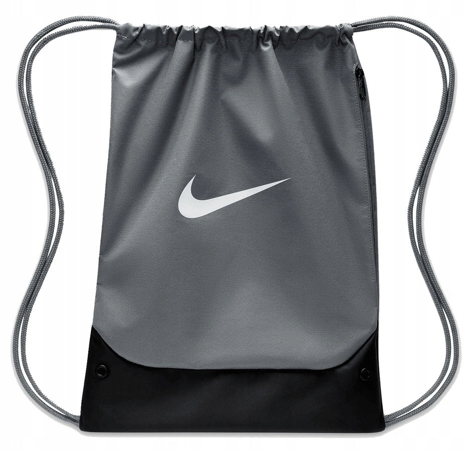 Bag NIKE Backpack SB Brasilia Drawstrng school 18L grey