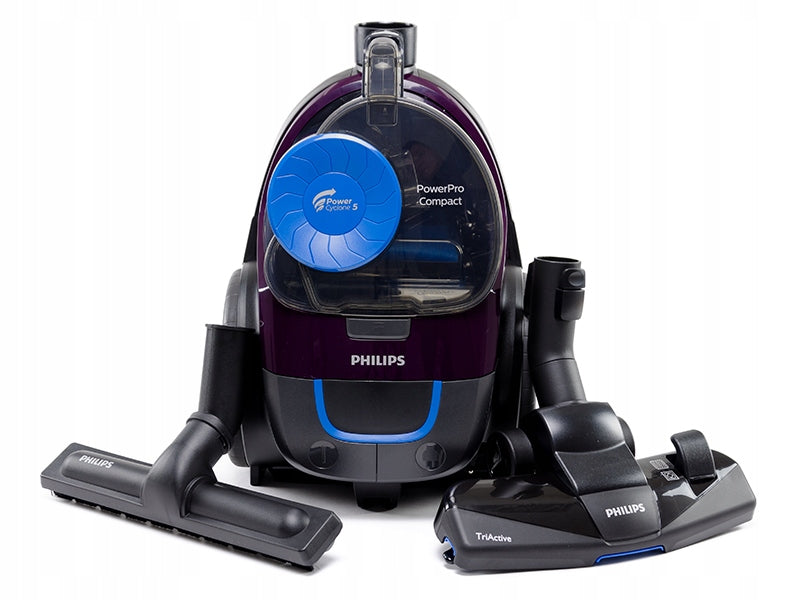 Bagless vacuum cleaner PHILIPS PowerPro FC9333/09 900W 1,5l 4 TIPS Dominant color purple