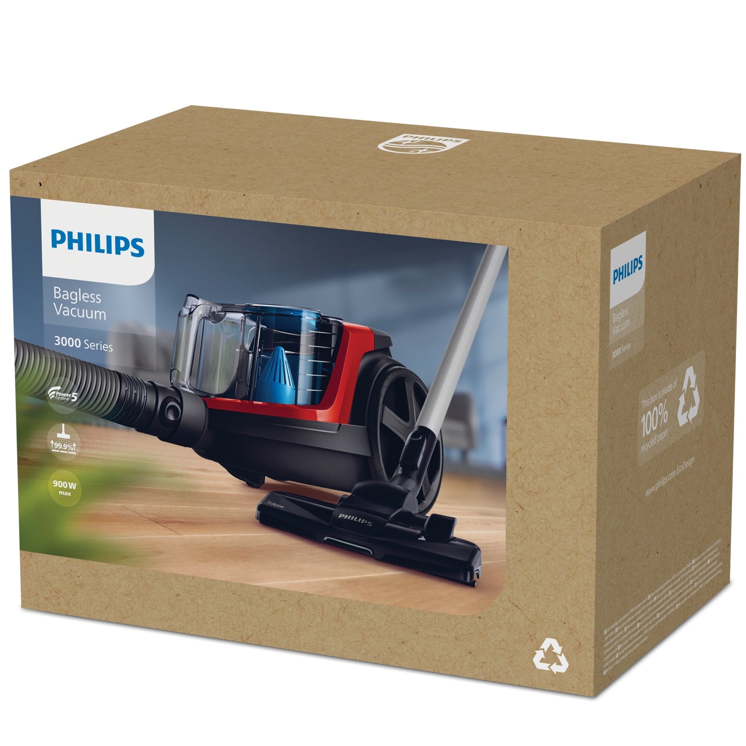 Bagless vacuum cleaner Philips PowerPro Compact FC9330/09
