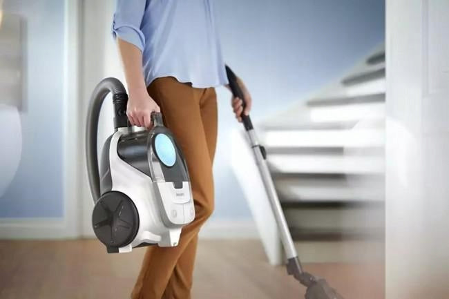 Bagless vacuum cleaner Philips XB2122/09 850 W white Certificates of conformity CE WEEE
