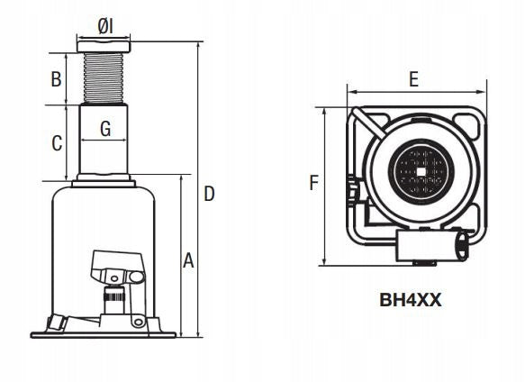 Bahco 5T Premium Post Lift Brand Bahco