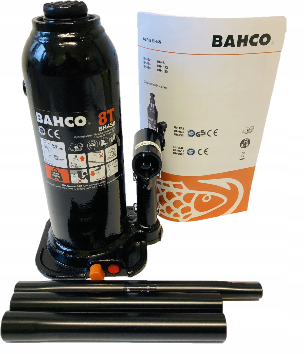 Bahco Workshop Bollard Lift 8000 kg