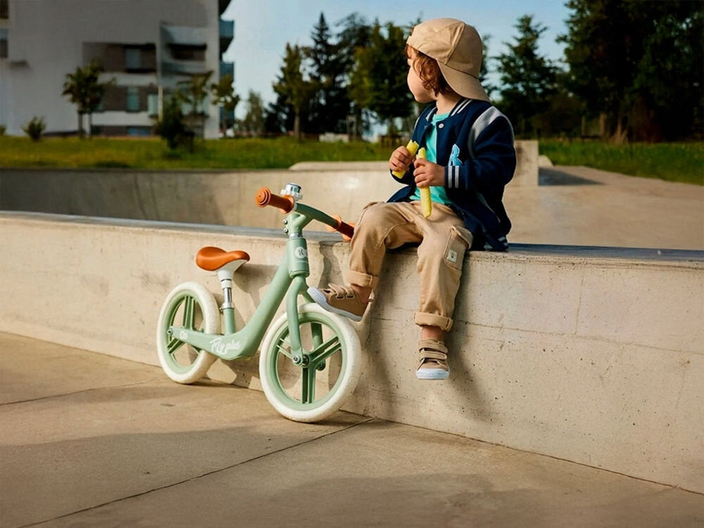 Balance Bike KINDERKRAFT Fly Plus12 inches Mint Frame steel