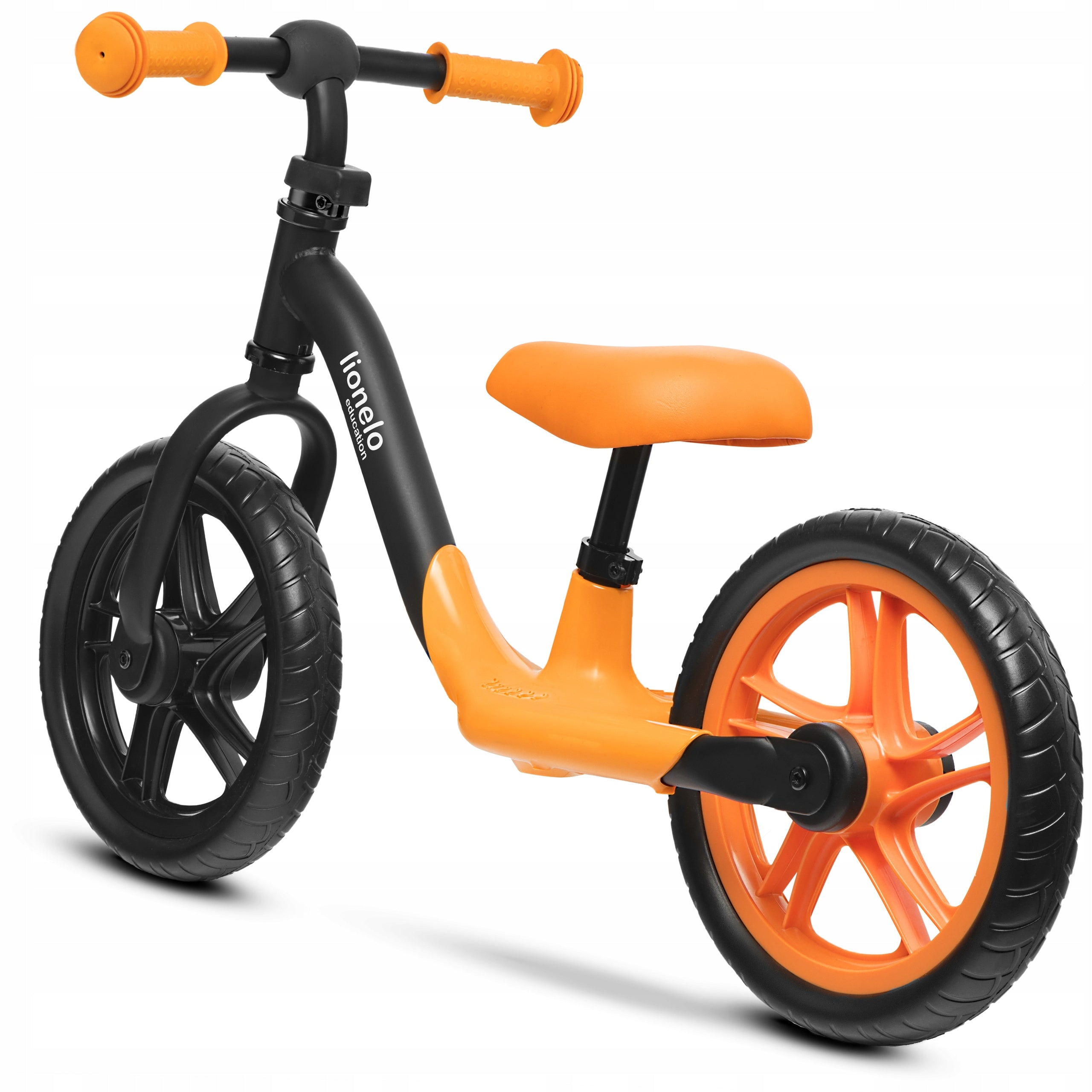 Balance Bike Lionelo Alex 12" Black, Orange Brand Lionelo
