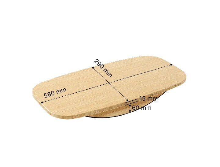 Balance Board Flexispot BB01 Bamboo Body Training 80kg Manufacturer code BB01-EU