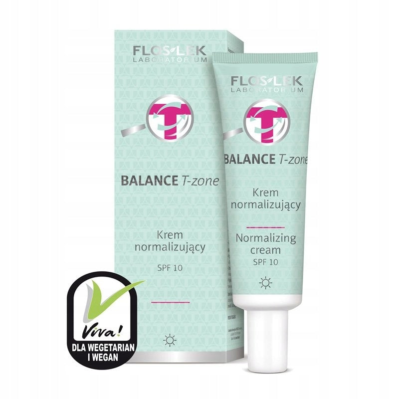 Tägliche Gesichtscreme Floslek Balance T-Zone, 50 ml 