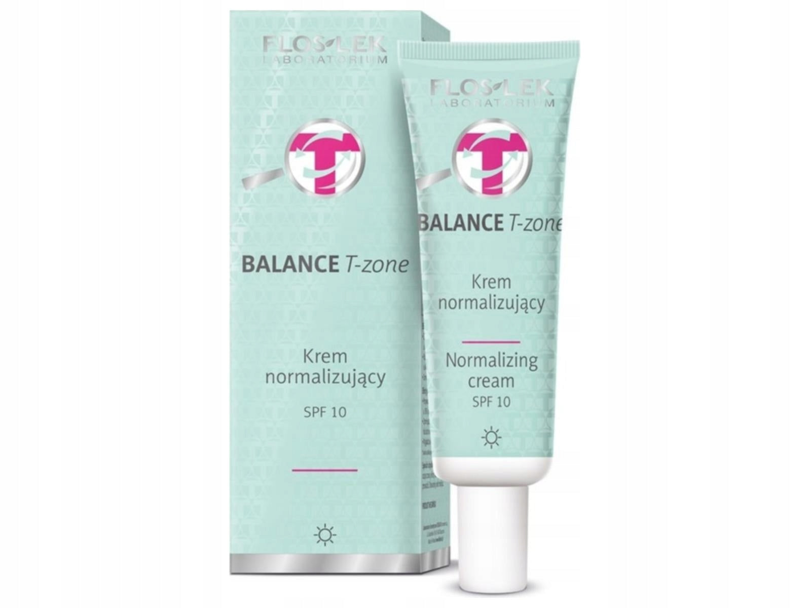 Tägliche Gesichtscreme Floslek Balance T-Zone, 50 ml 
