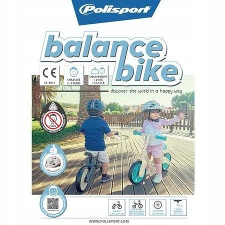 Balance bike BALANCE BIKE Polisport cream mint Brand Polisport