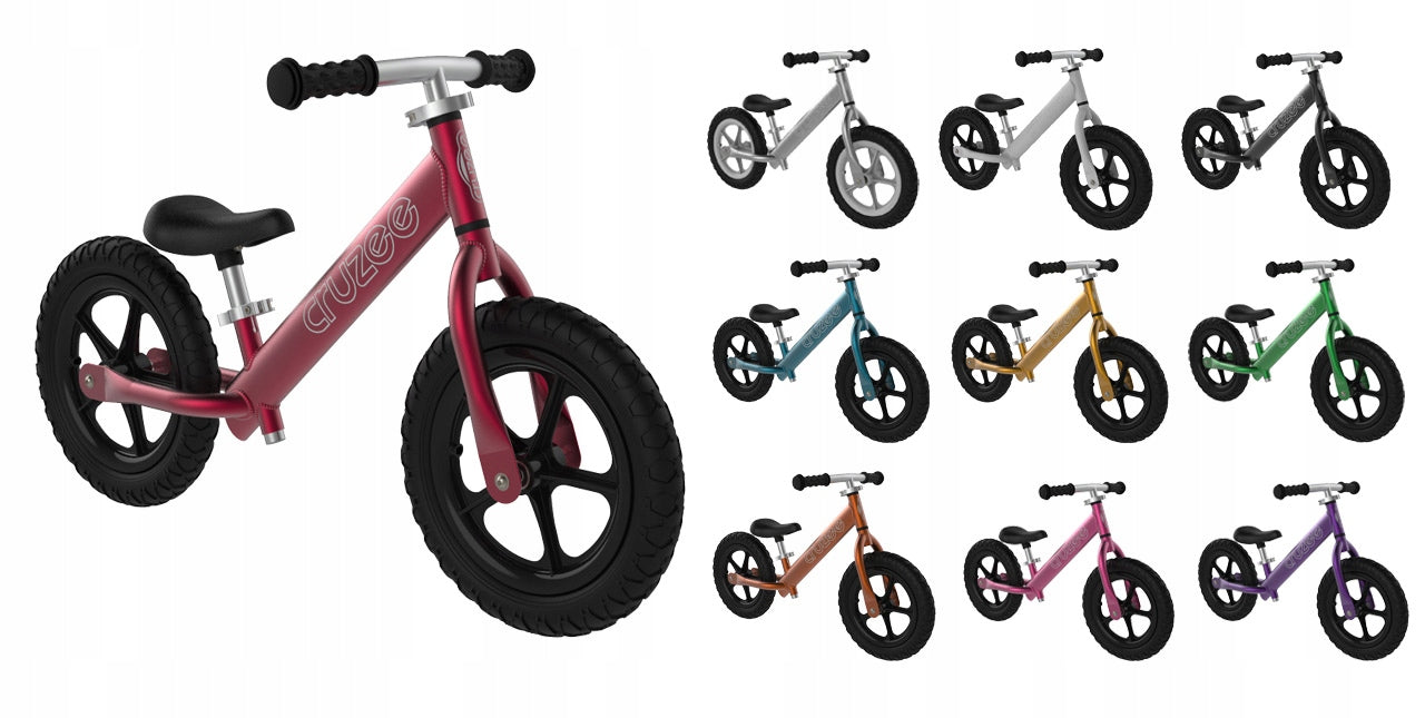 Balance bike Cruzee 12" silver Frame Aluminum
