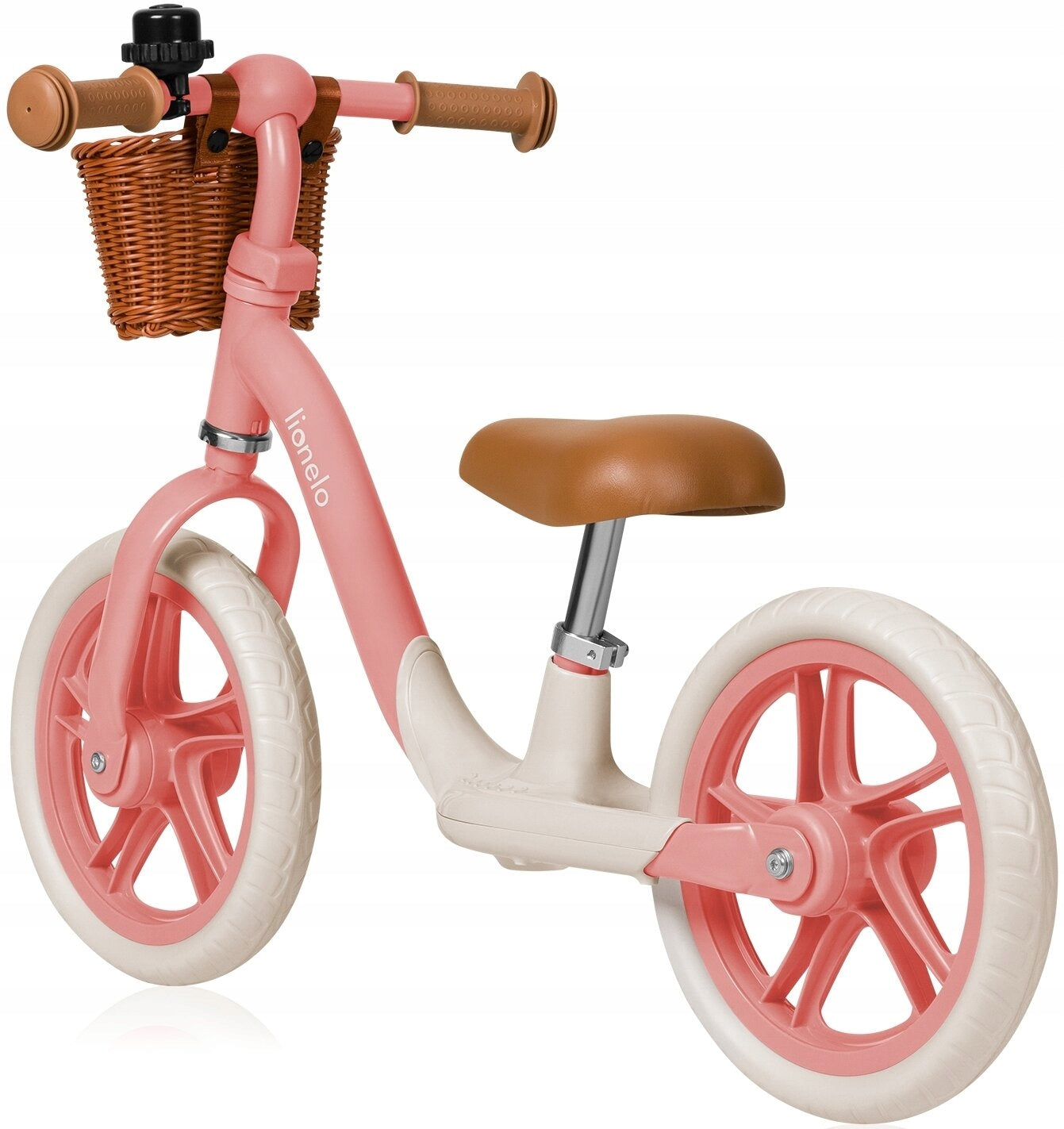 Balance bike LIONELO Alex Plus Pink Wheel size in inches 12"