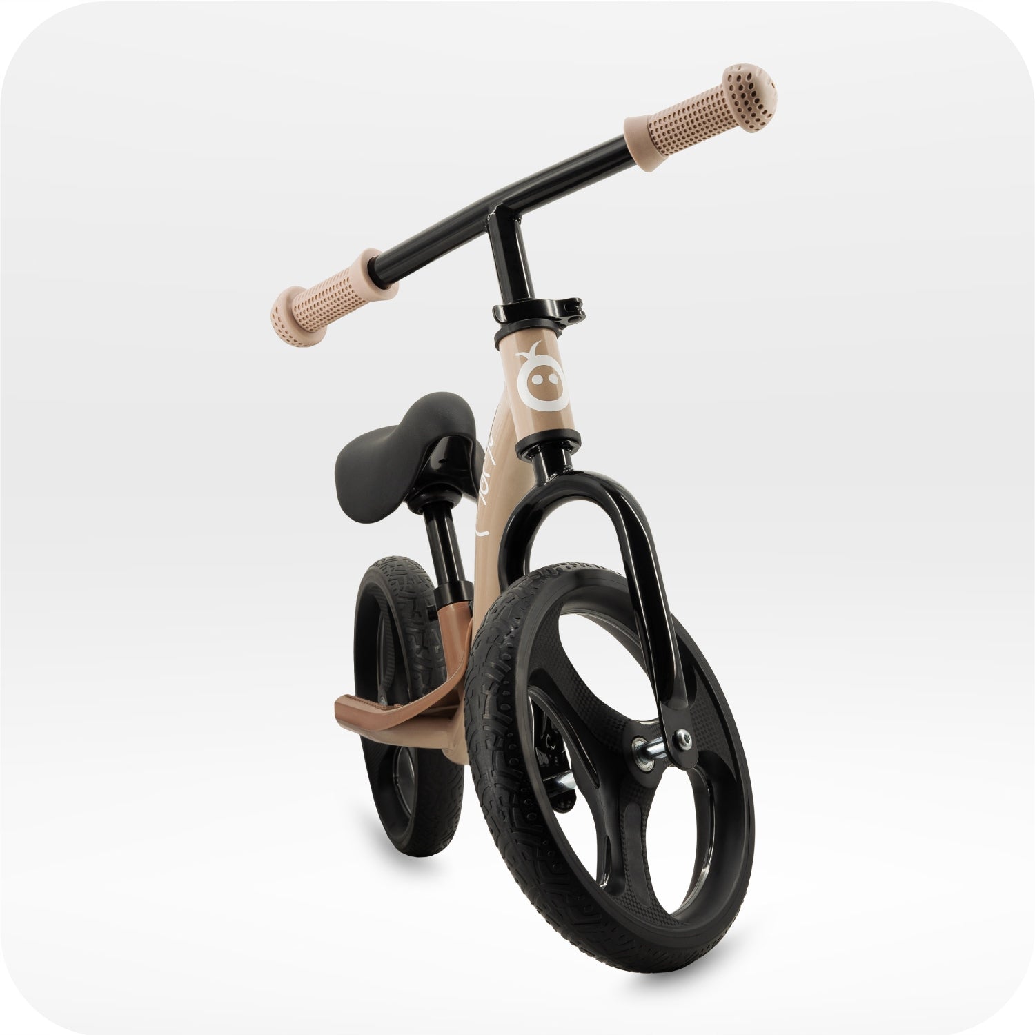 Balance bike MoMi ISOKA beige - light LED wheel adjustment for 2 years Brand MoMi