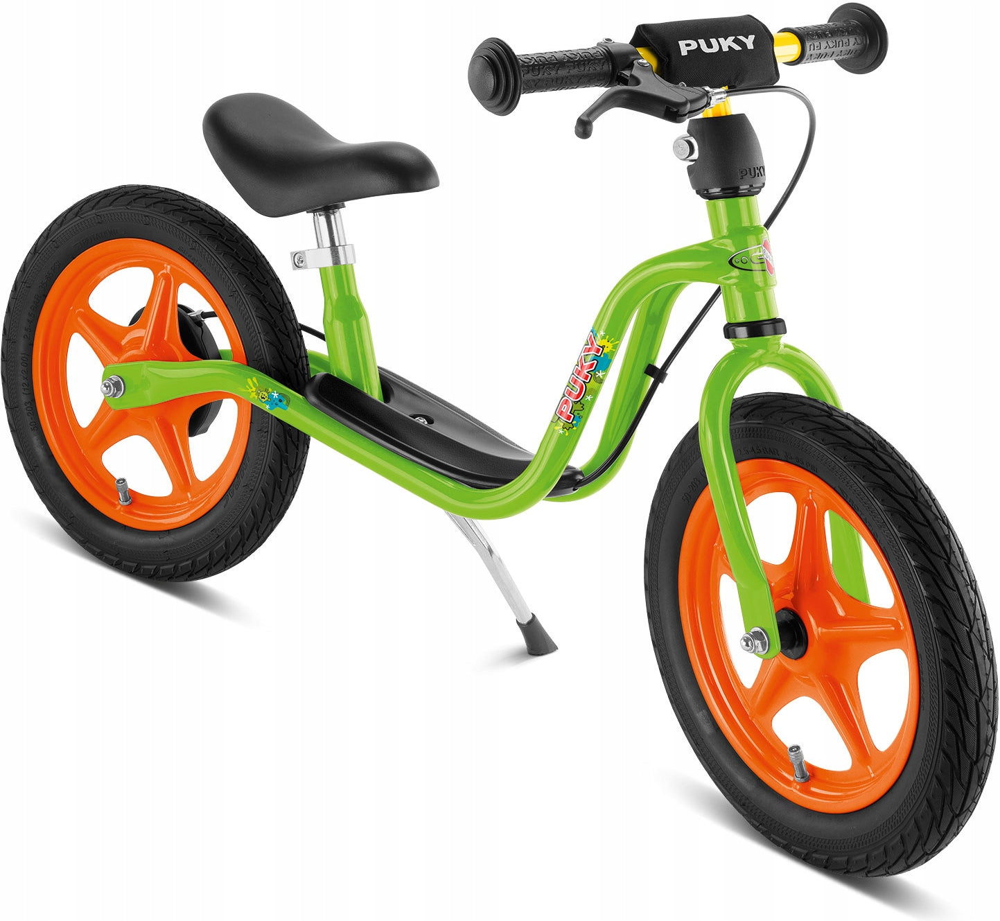 Balance bike PUKY LR 1L BR green 4031 with brake pumped wheels