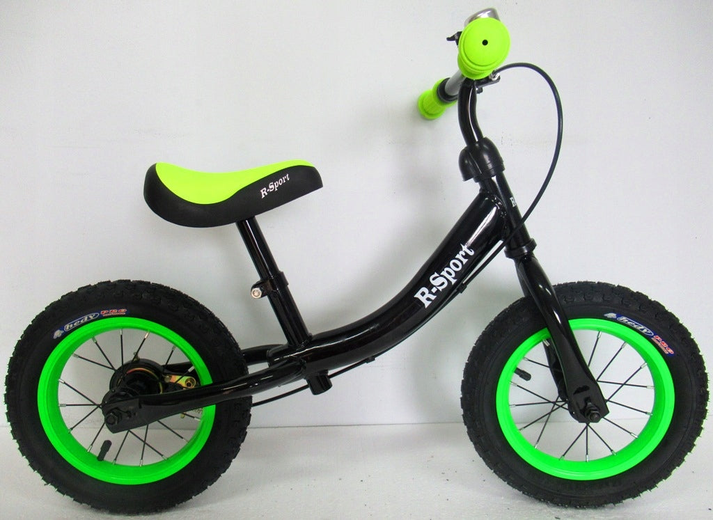 Balance bike R3bg R-Sport 12'' Pumped wheels Color green