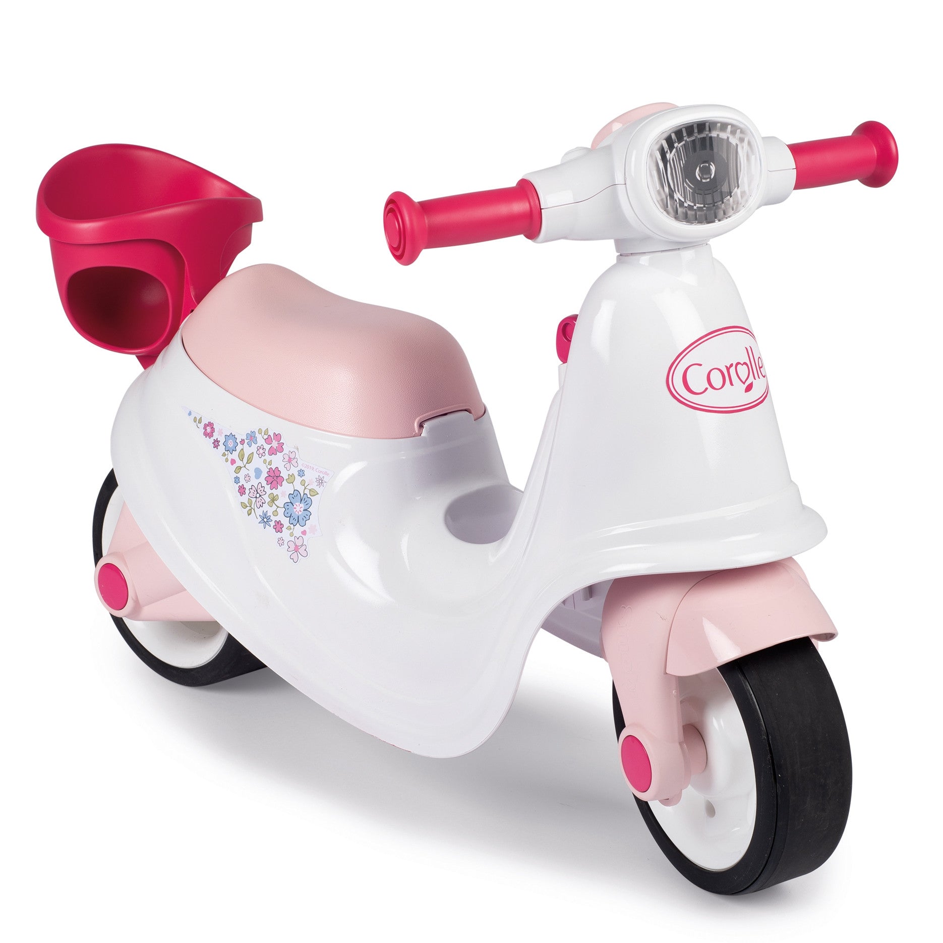 Balance bike Smoby Corolle Ride On white and pink Brand Smoby
