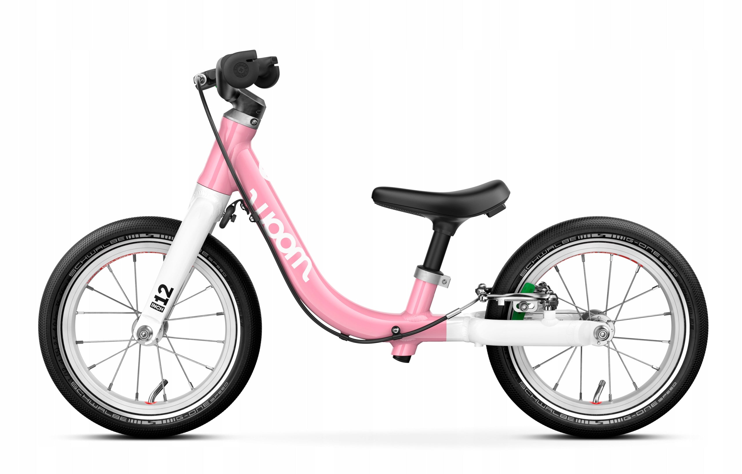 Balance bike Woom GO 1 12" powder pink/pink Brand Woom