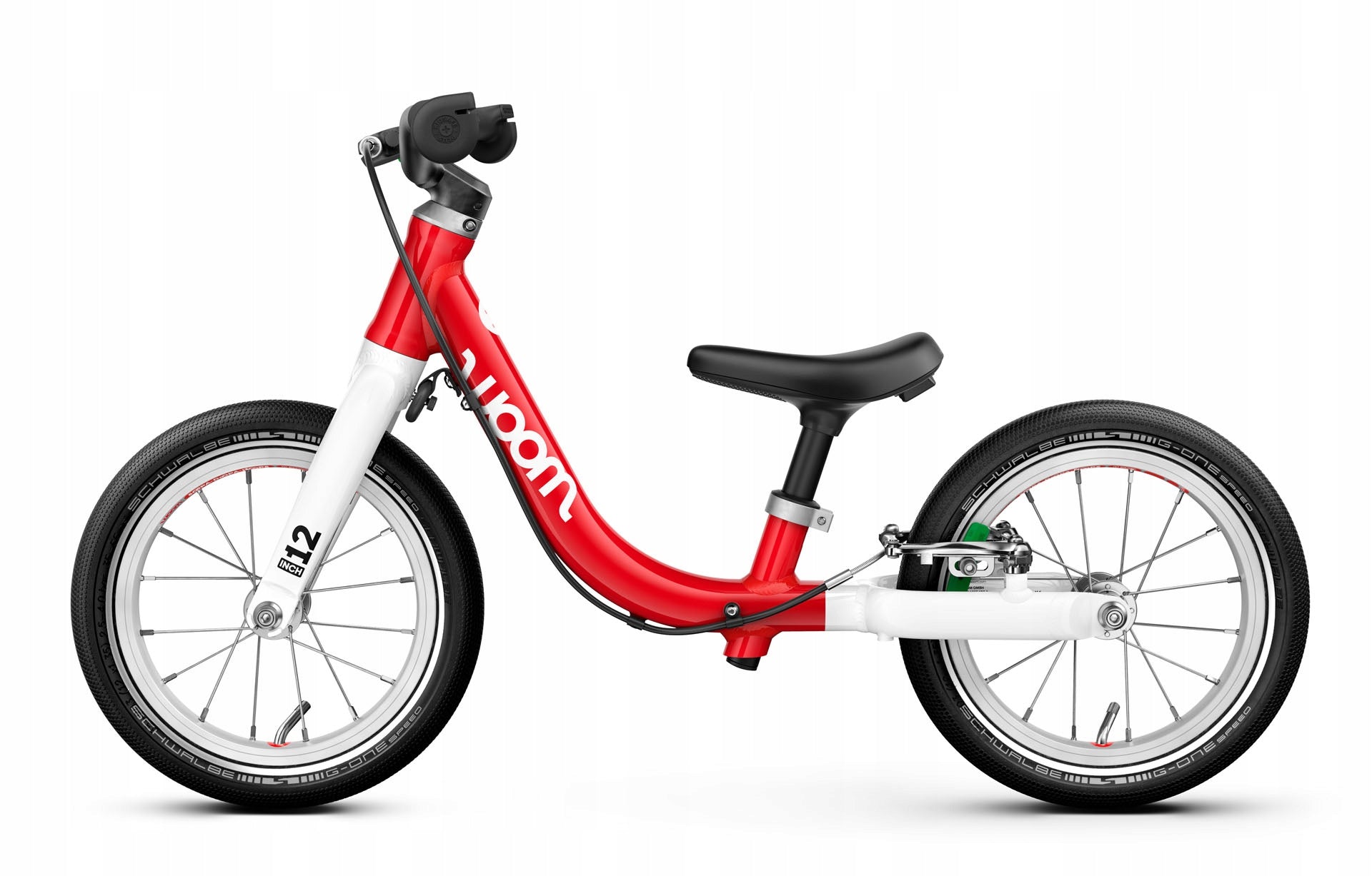 Balance bike Woom GO 1 12" red Manufacturer code WOOMGO1RED
