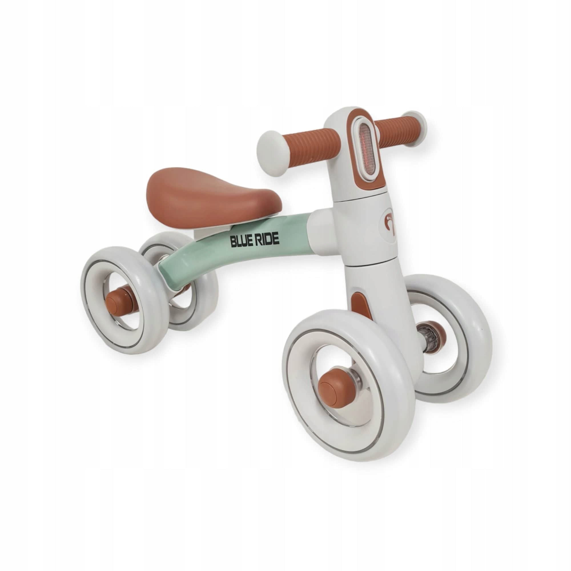 Balance bike for year Ari rider lamp grey green brown saddle Brand Blue Ride