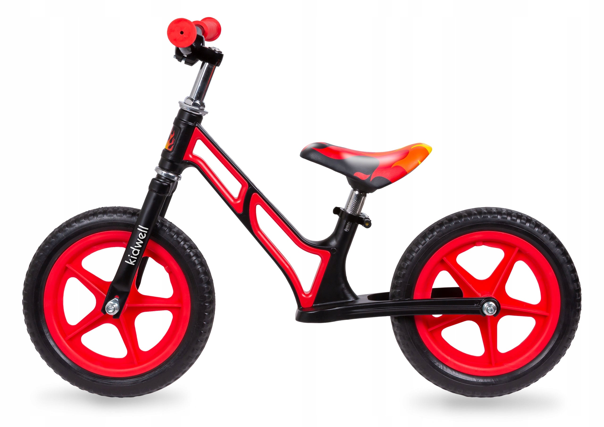Balance bike magnesium Kidwell COMET light black/red black red Manufacturer code ROBICOM01A2