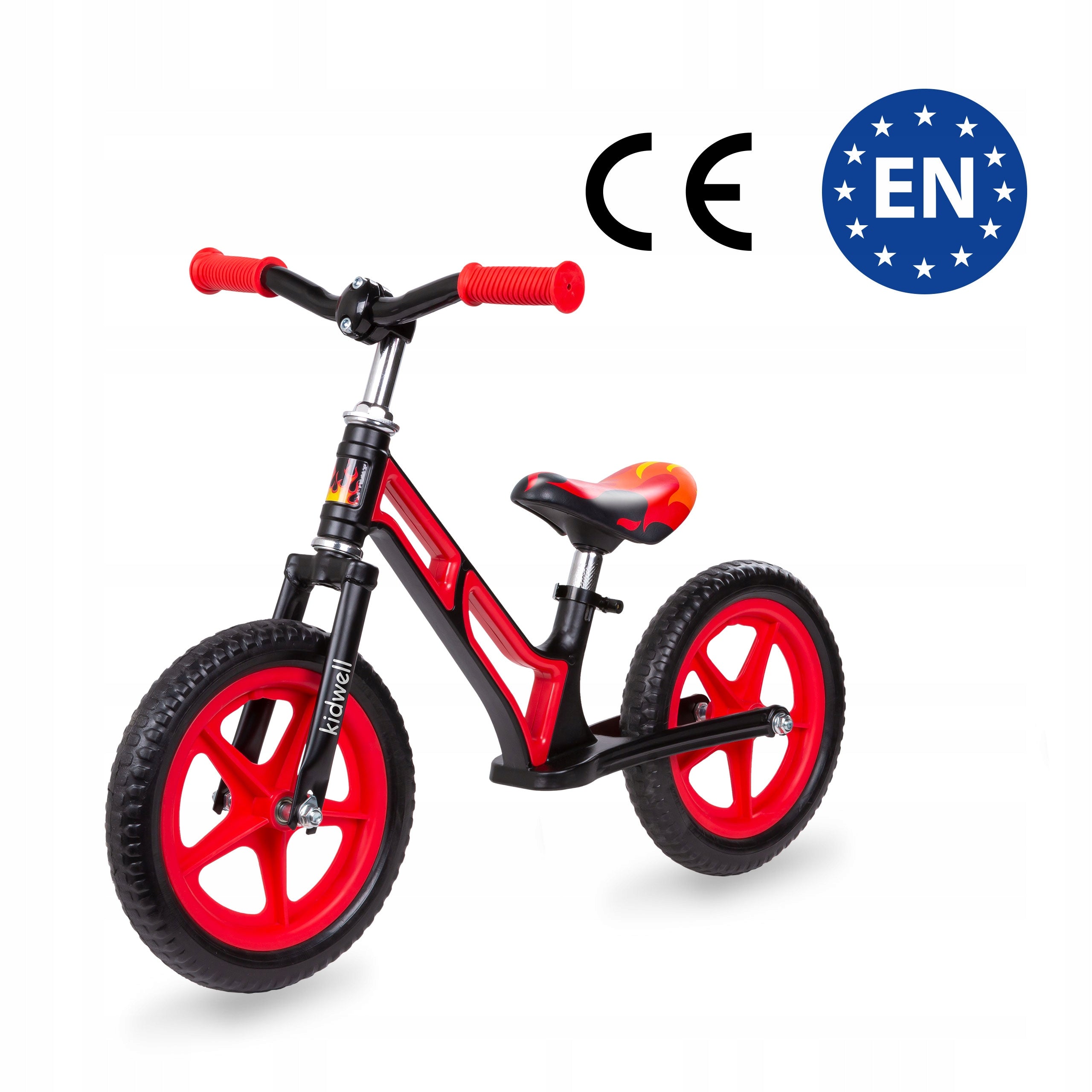 Balance bike magnesium Kidwell COMET light black/red black red Model COMET