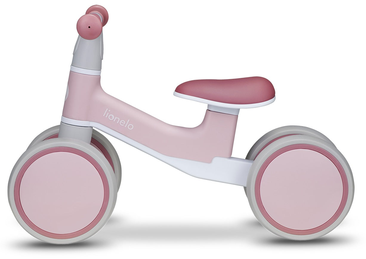 Balance bike walker rider Lionelo Villy Color pink gray