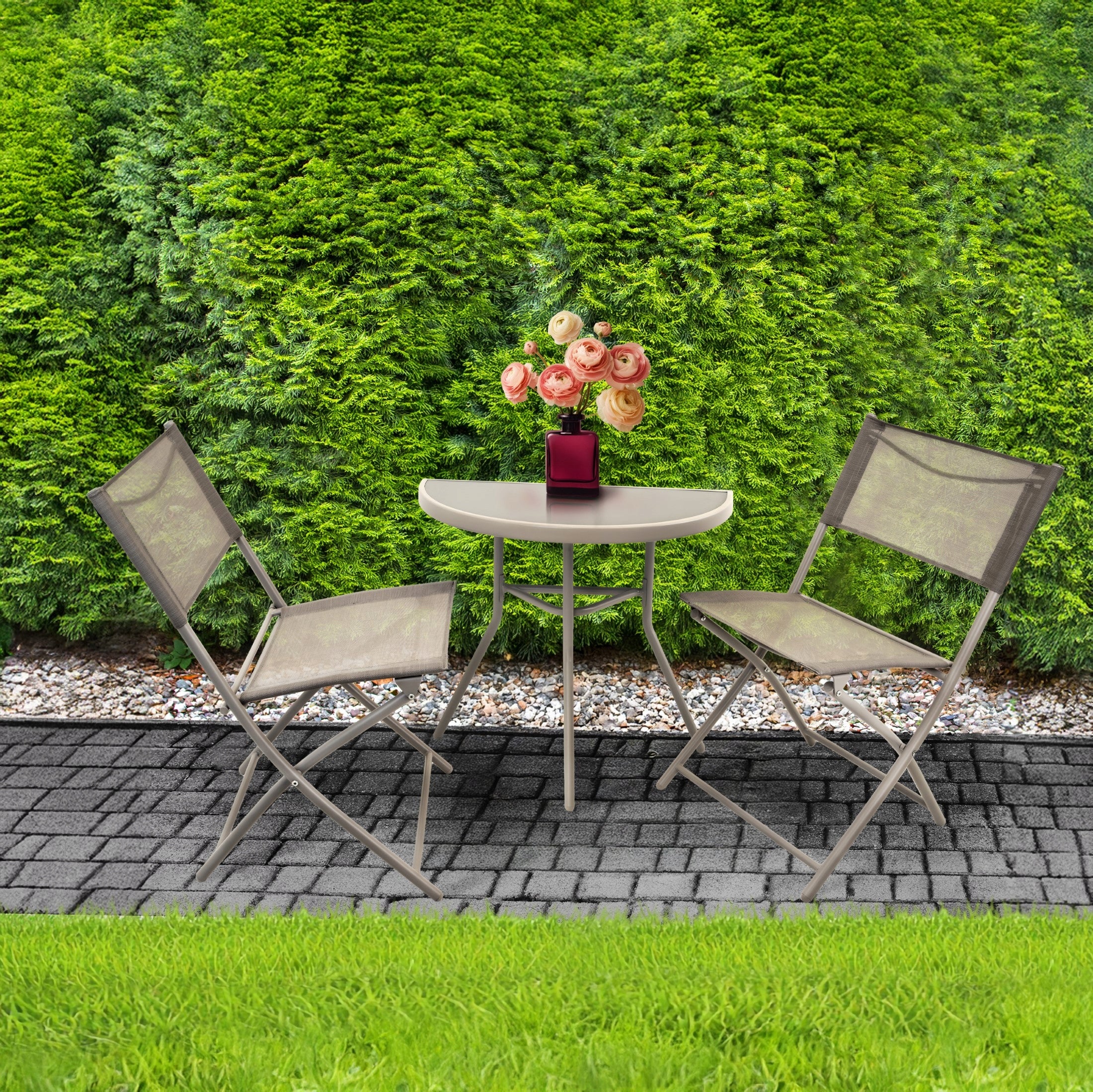 Balcony Furniture Garden Terrace Set TABLE 2 CHAIRS Garden Set Manufacturer Jumi