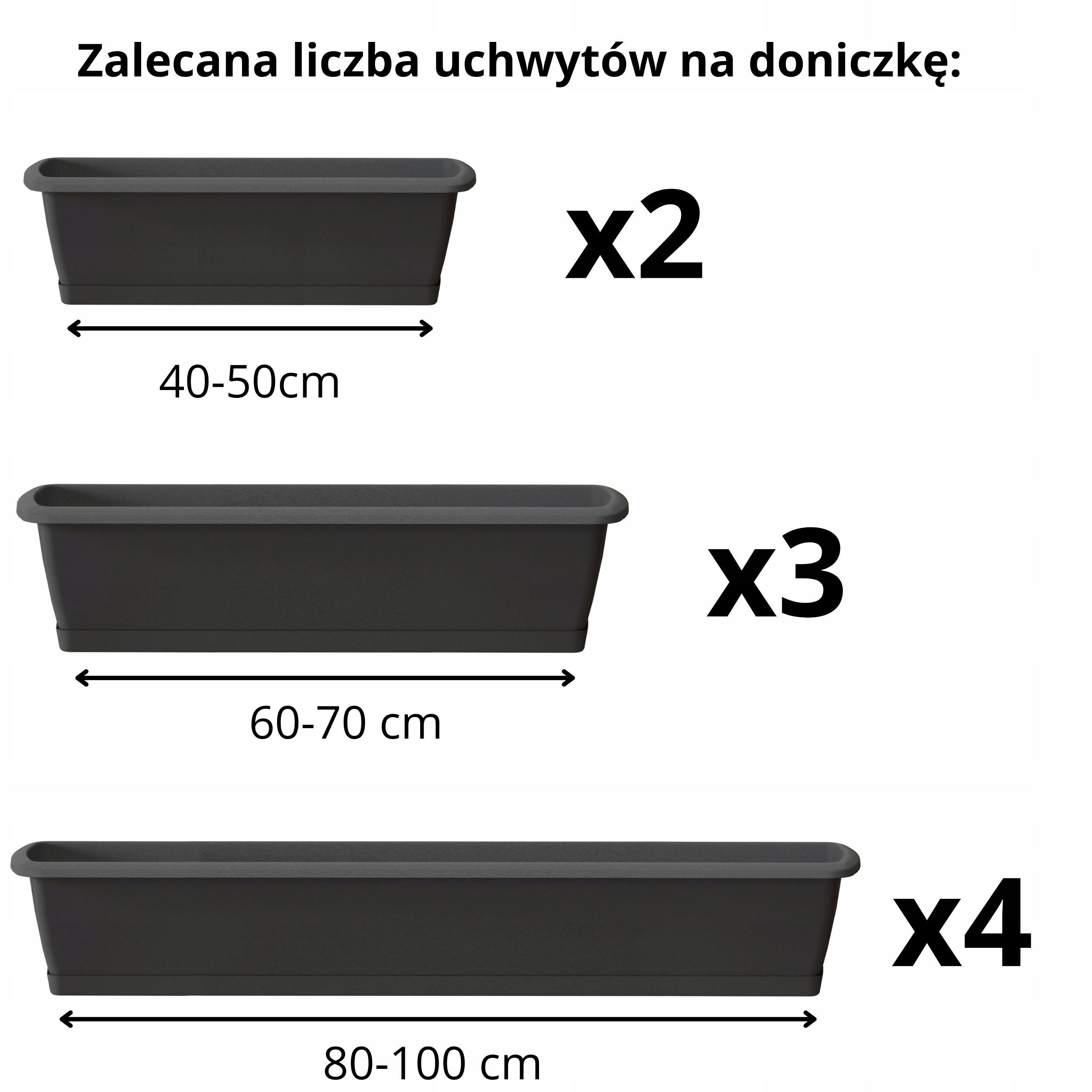 Balcony Pot Holders Adjustable Hangers 4 Pieces Brand DIKEL