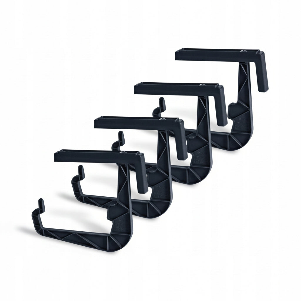 Balcony Pot Holders Adjustable Hangers 4 Pieces