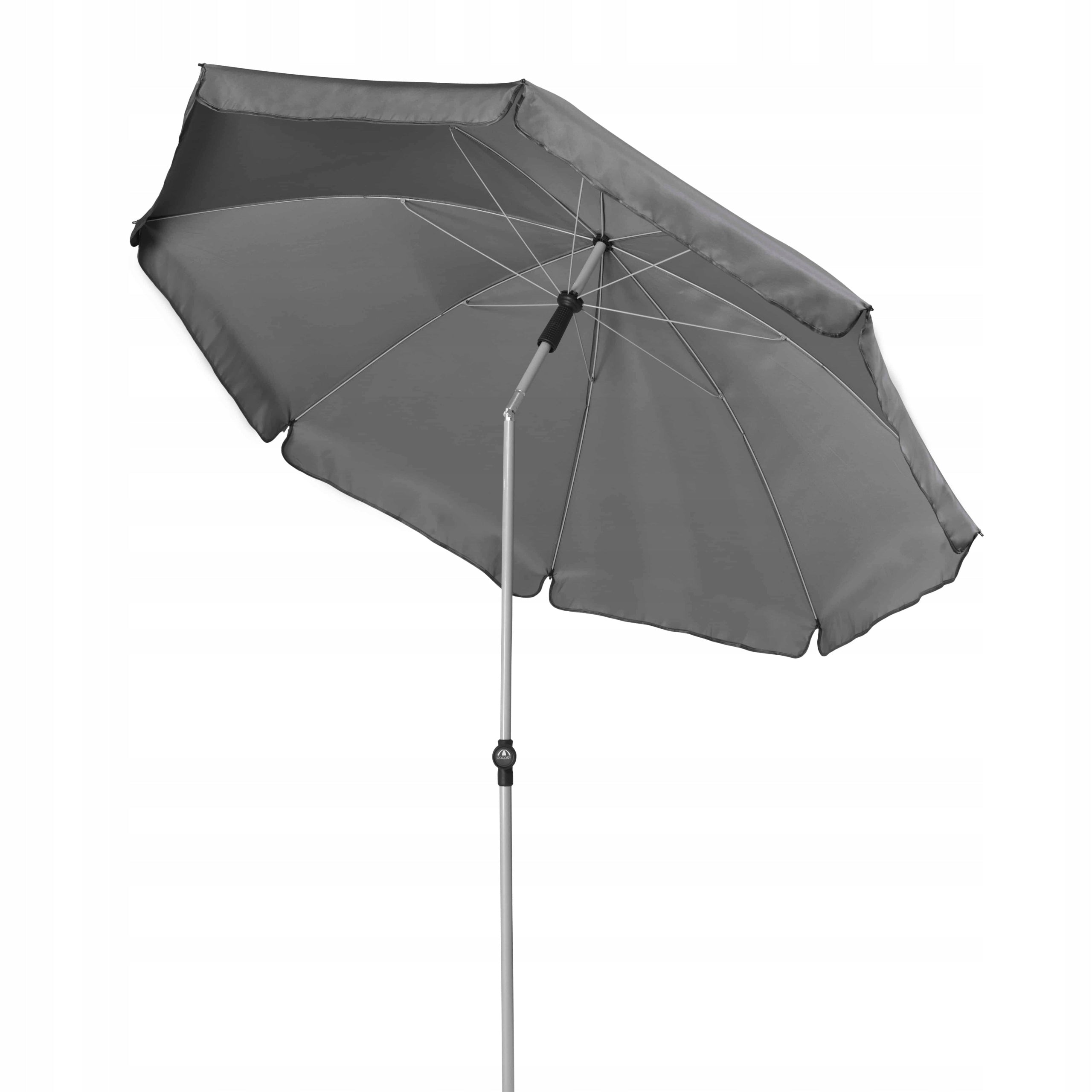 Balcony Umbrella Grey 200cm Round Classic Broken Garden Folding Packaging status original