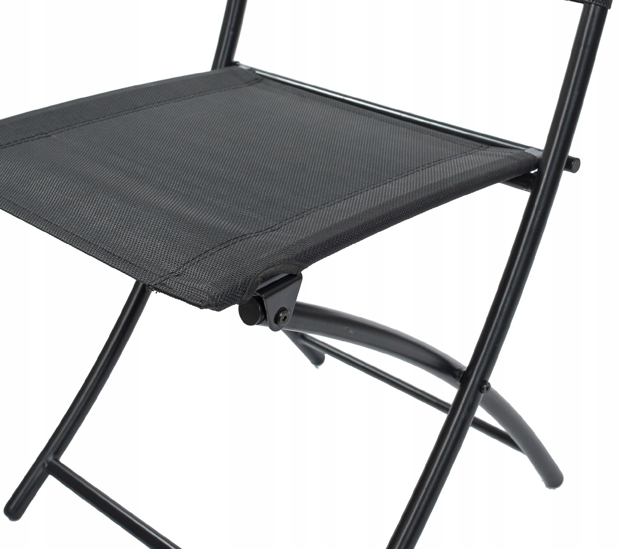 Balcony furniture Garden Terrace Set TABLE 2 CHAIRS folding black table Number of items in the set 3