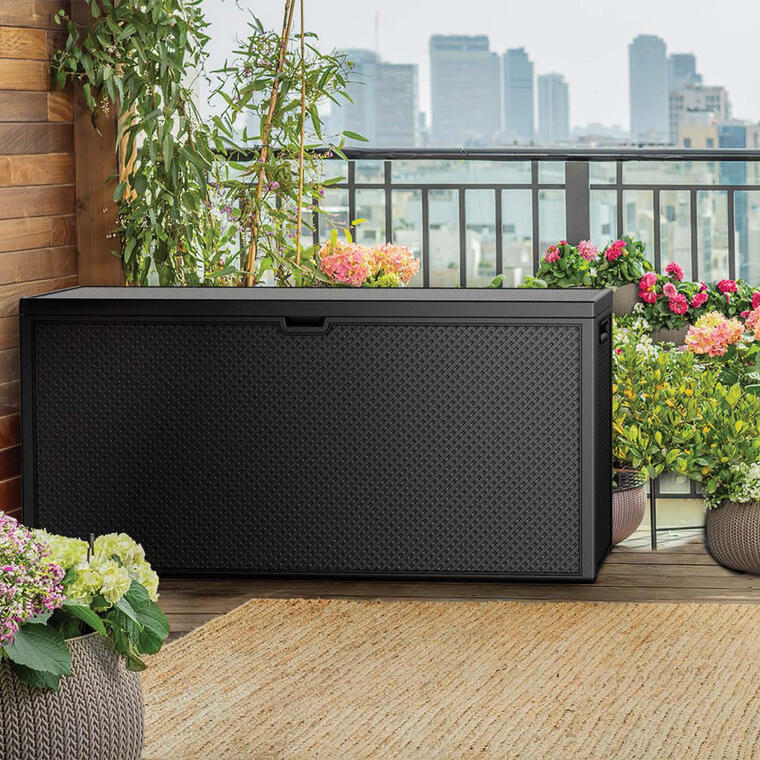 Balcony garden box Keter 249722 graphite 270L Manufacturer code 17210608