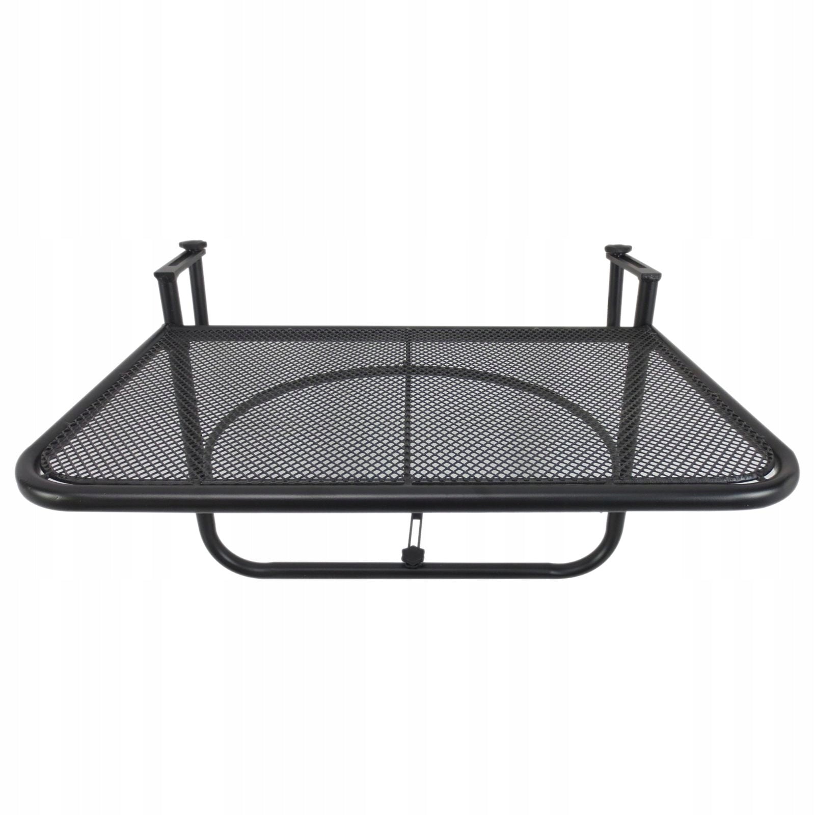 Balcony hanging table adjustable metal black 60x565x45cm Kind Portable