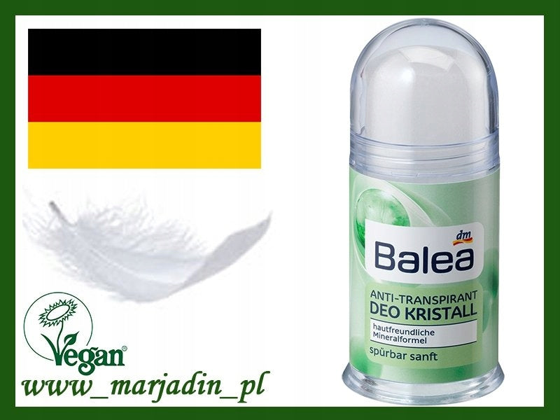 Balea Alum Antiperspirant Sensitive Kristal 100g Stick from Germany Brand Balea