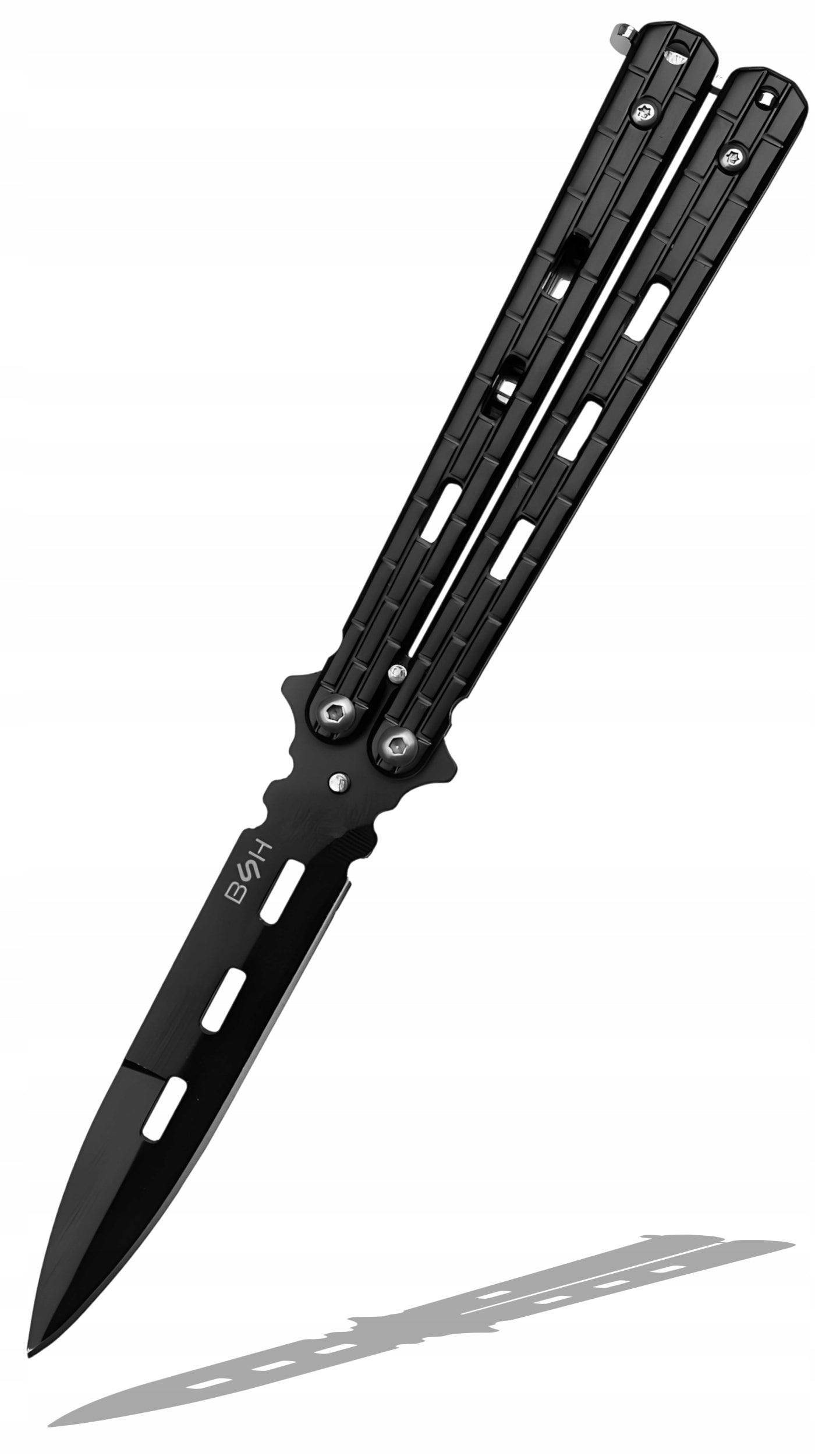 Balisong Butterfly Blunt CS GO Training Trainer Butterfly Knife Sharp Brand BSH ADVENTURE