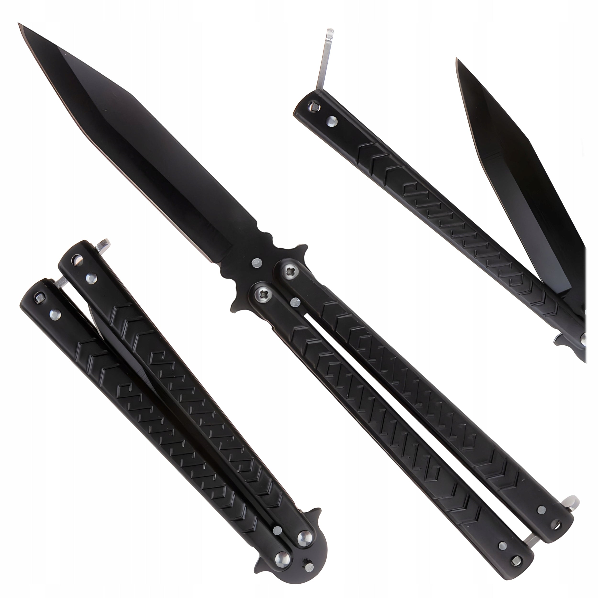 Balisong CS GO Butterfly Sharp Butterfly Knife Training Scythe Skin CS2