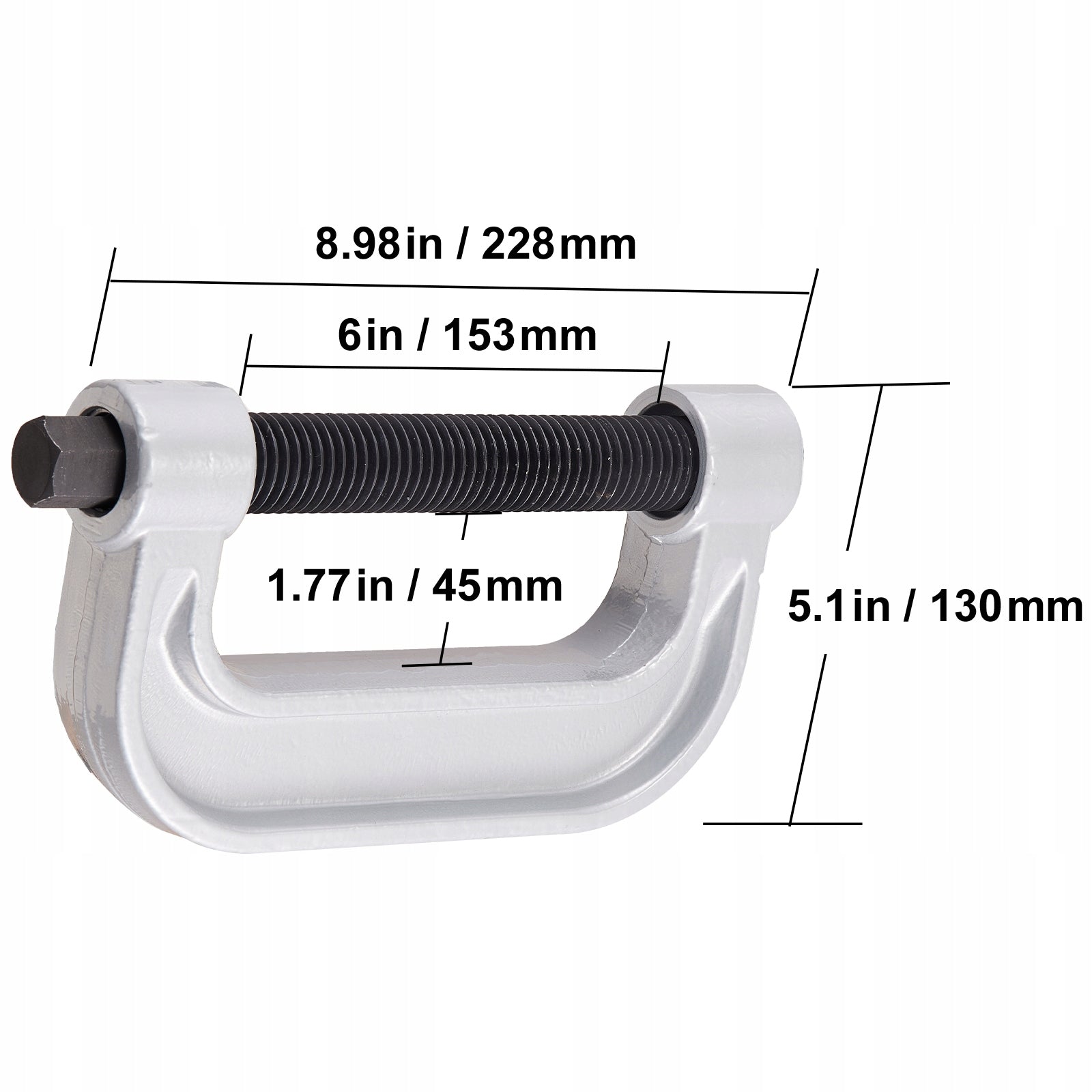 Ball Joint Press Kit 25 pcs C-press 2WD 4WD Cars Heavy Duty Repair Brand Vevor