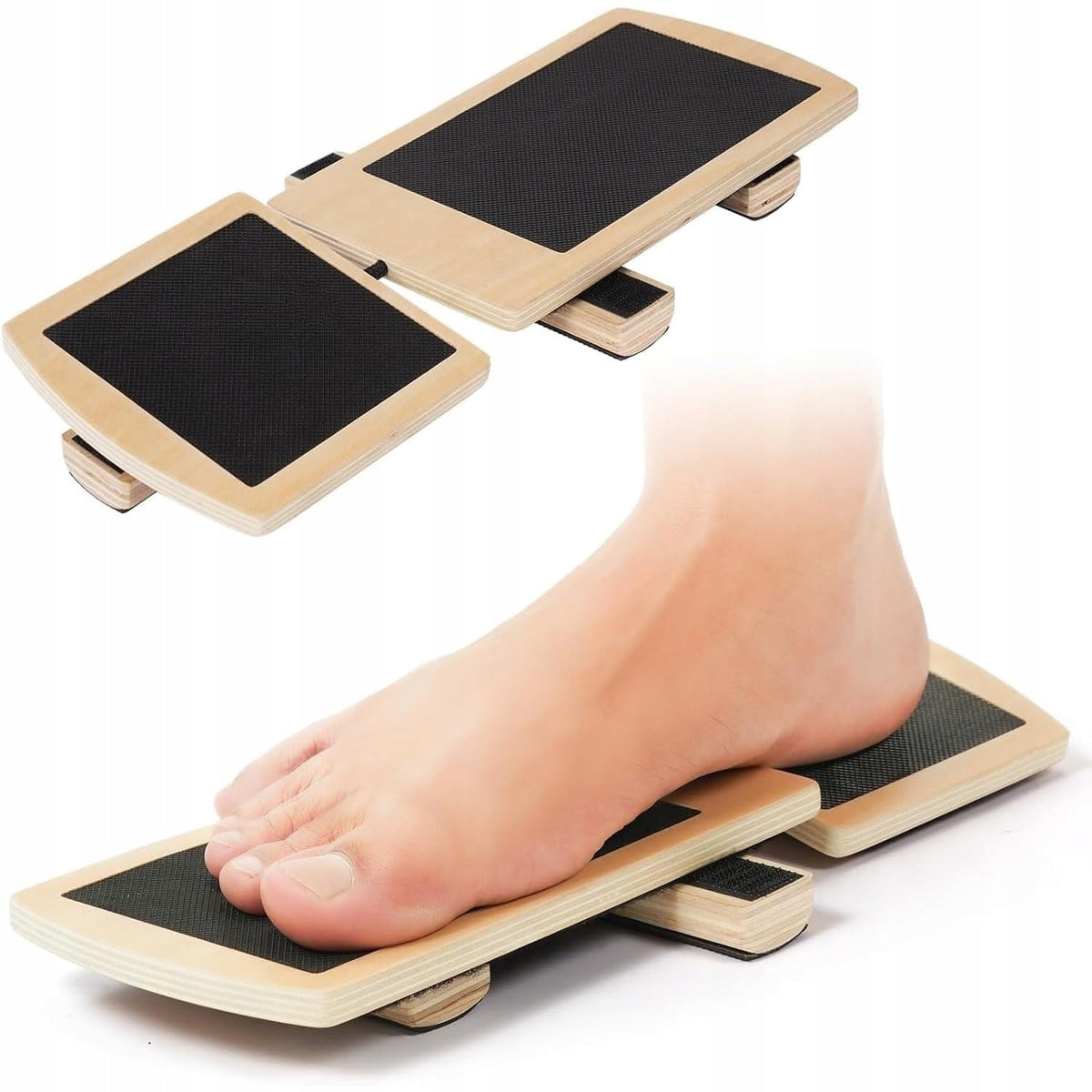 Ballet Balance Board Wooden Platform for Foot and Ankle Exercise Packaging status original