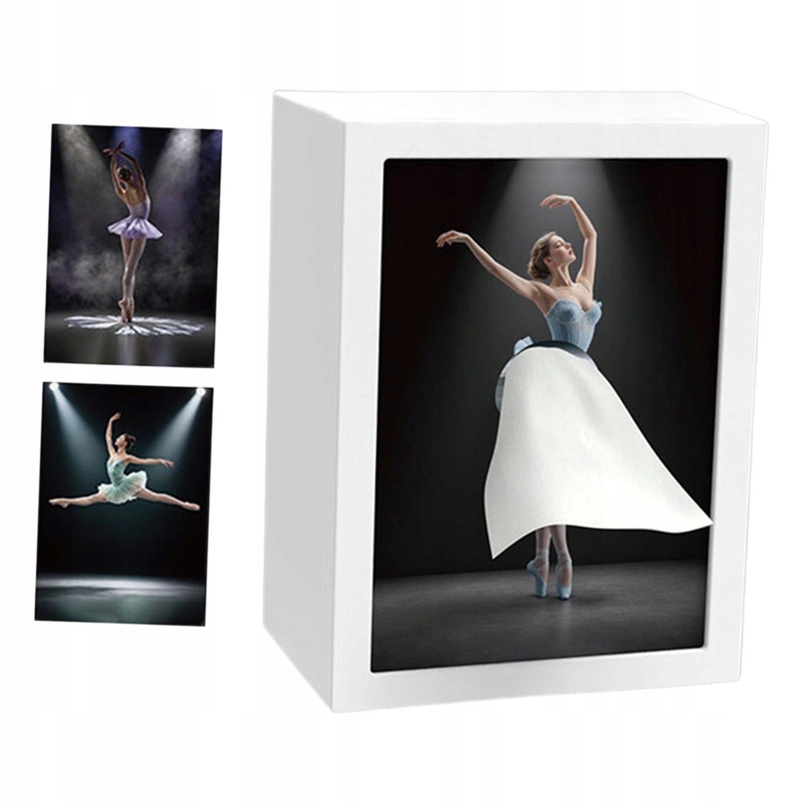 Ballet Dancer Tissue Box Creative Ornament Decorative Practical Home Decor Brand no brand