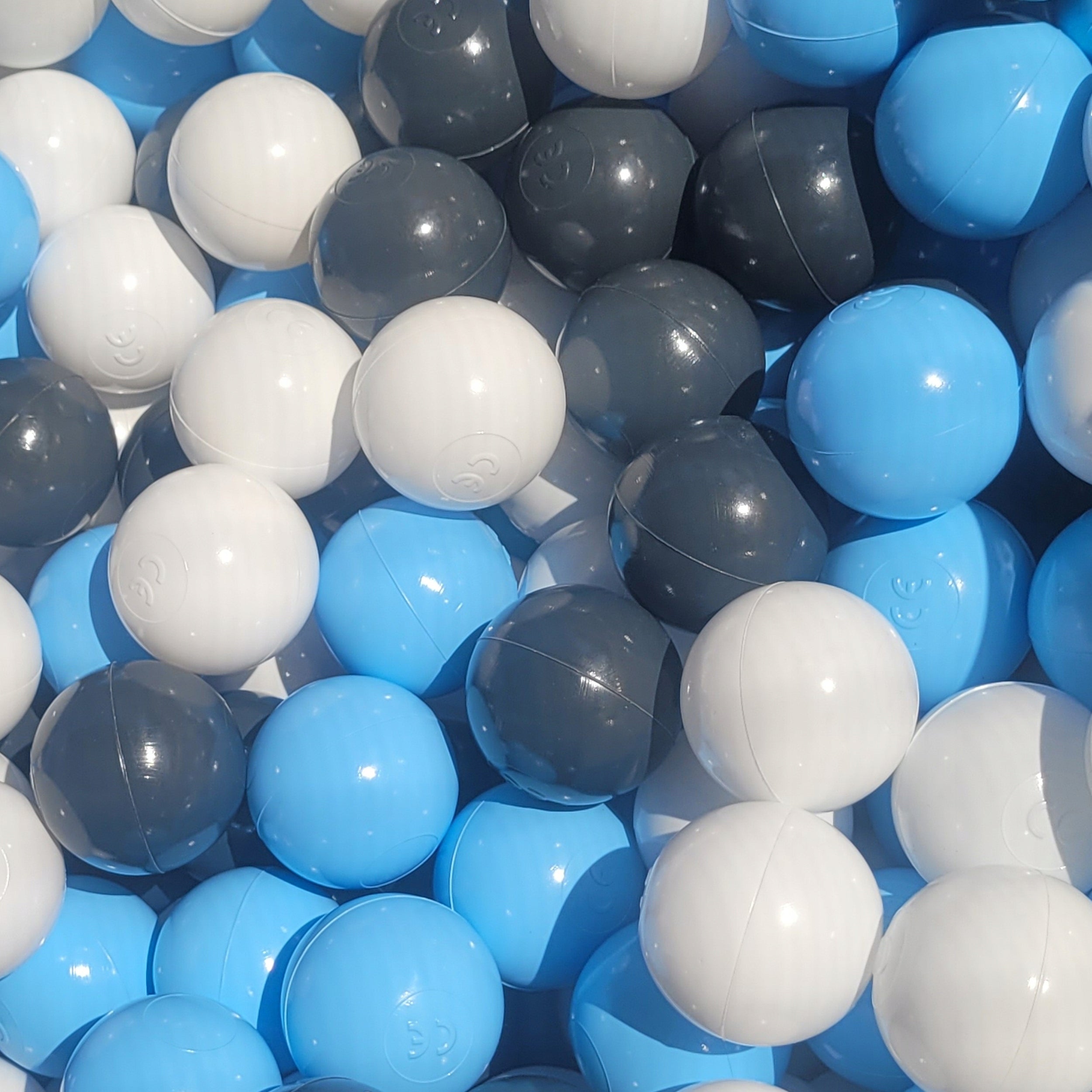 Balls, balls for dry pool 300 pcs. 6 cm El-term
