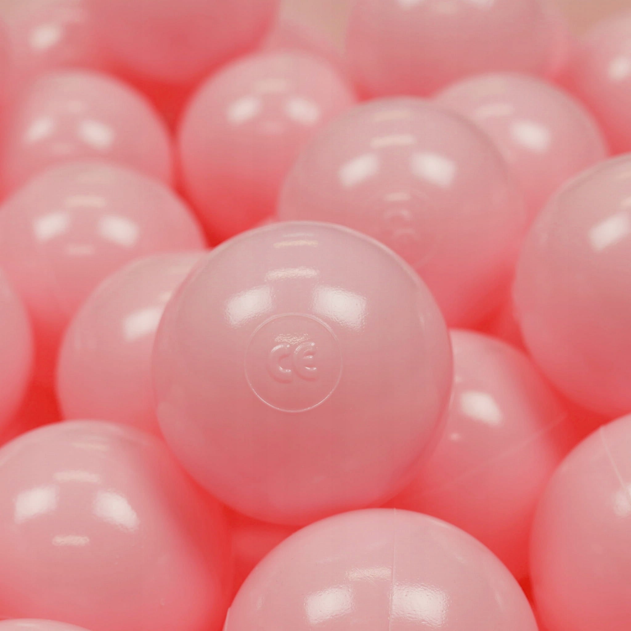 Balls balls for dry pool 50 pcs 7cm light pink balls for children Brand Mimii