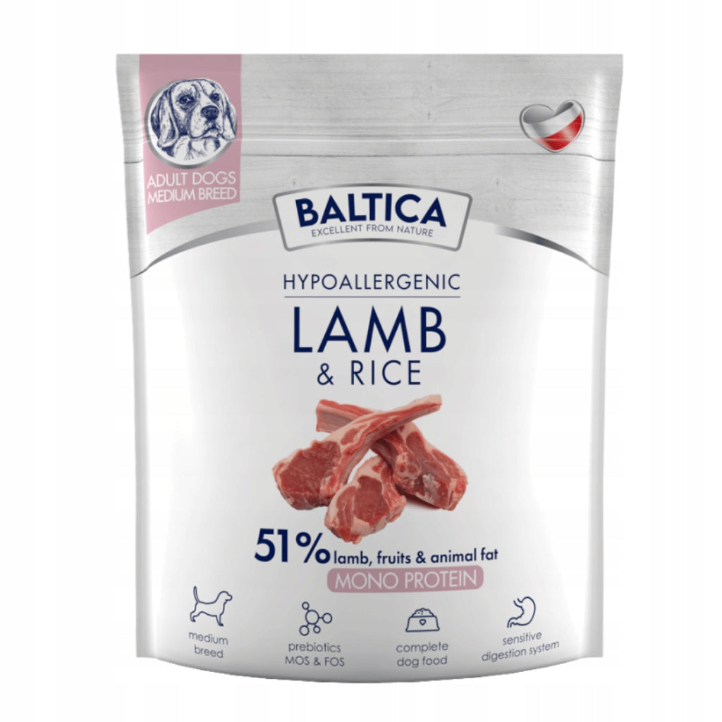Baltica HYPOALLERGENIC Adult Lamb & Rice M 1kg