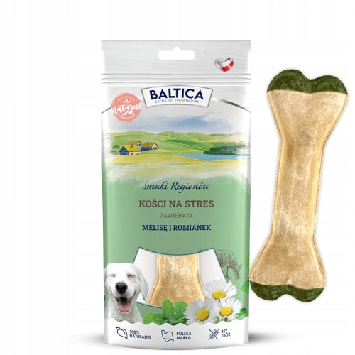 Baltica Teether for stress bone Melissa Chamomile 1 pc