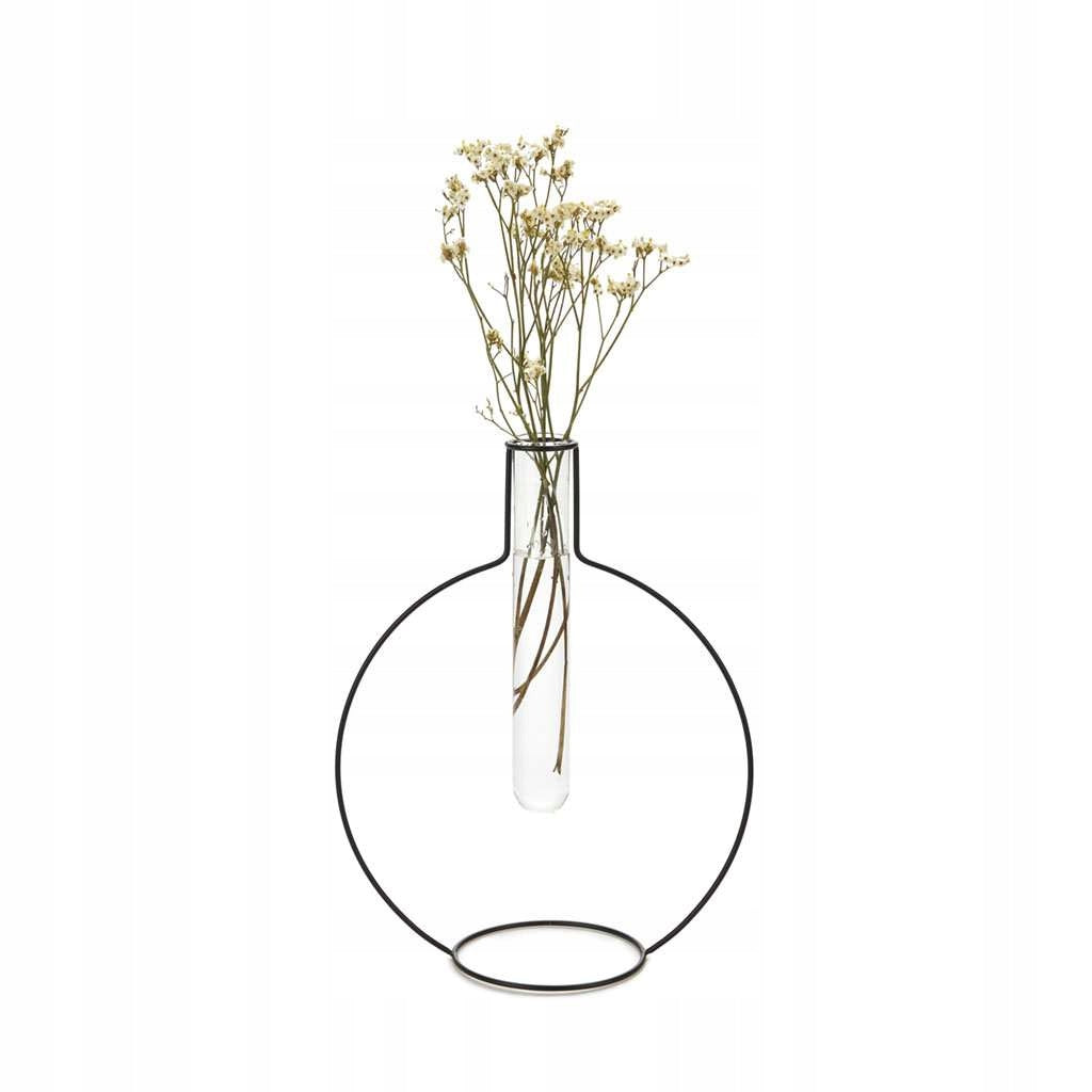 Weiße Silhouette-Vase, 27 cm 