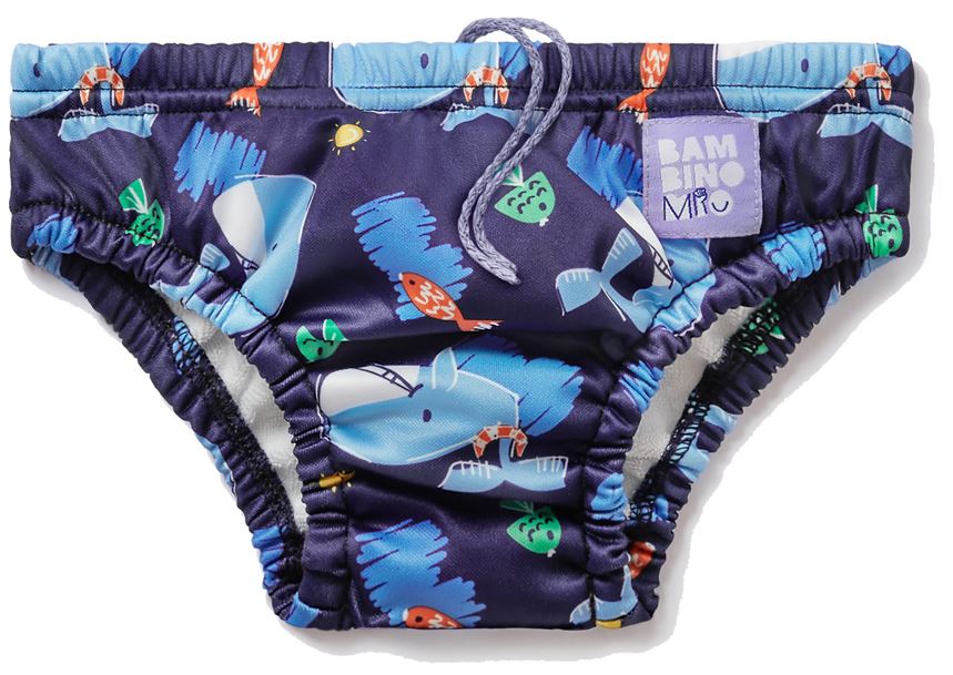 Bambino Bath Panties for Babies Flame, 6-12 months READ DESCRIPTION