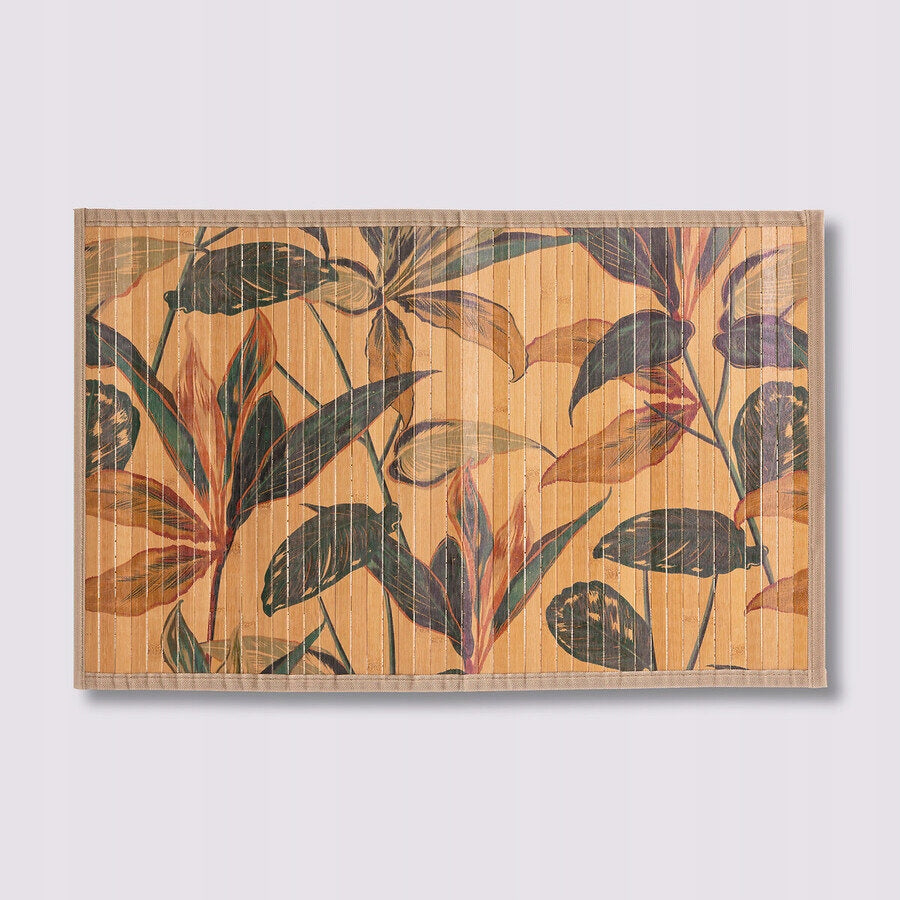 Bamboo BATHROOM MAT Palawan 50x80cm brown Product width 80 cm